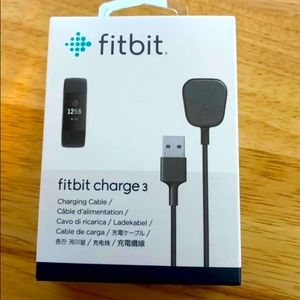 Fitbit Charge 3 Charging Cable - Black